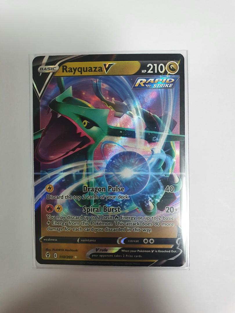 pokemon cards rayquaza