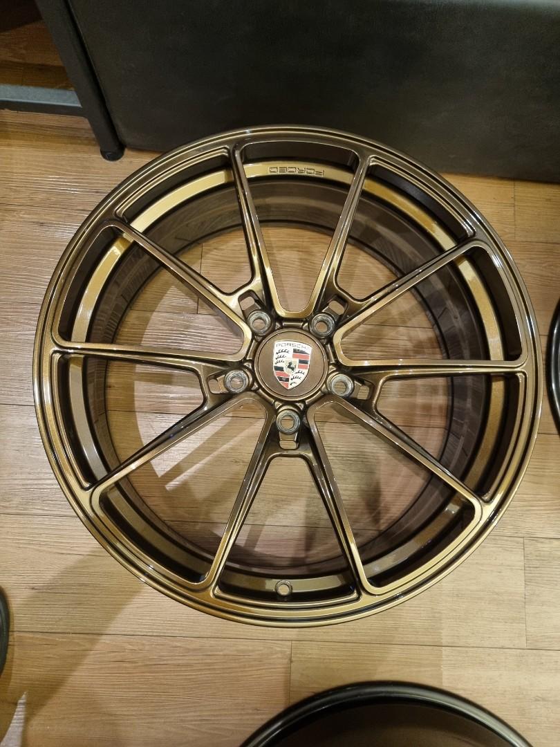 Porsche 911, (992) Carrera 20/21inch custom forged rims, Car ...