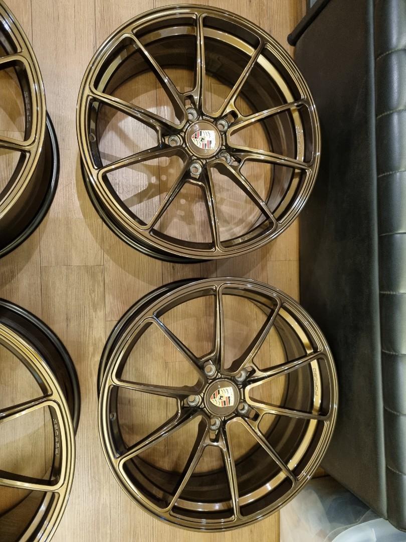 Porsche 911, (992) Carrera 20/21inch custom forged rims, Car ...