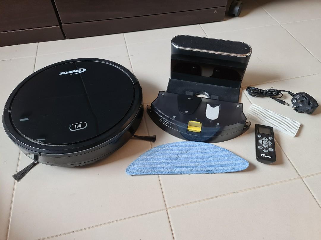 Powerpac PPV 3300 App Enabled Robot Vacuum, TV & Home Appliances