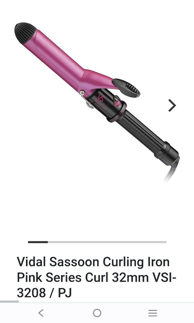 Vidal sassoon curling iron 32mm outlet