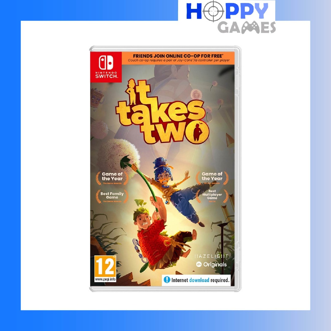 READY STOCK! It Takes Two Take Two Nintendo Switch [EU - FULL ENGLISH  GAMEPLAY], Video Gaming, Video Games, Nintendo on Carousell