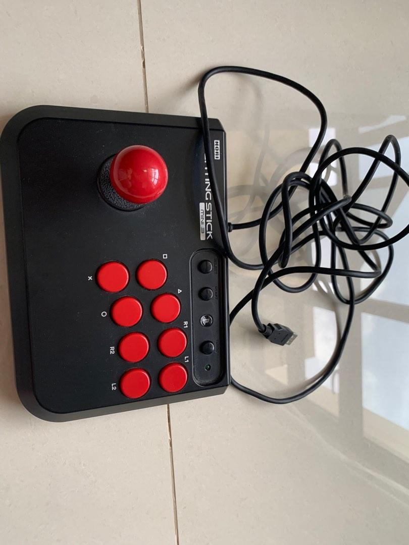 PS4 Mini 3 Black Fighting Stick, Video Gaming, Gaming Accessories, Controllers on Carousell