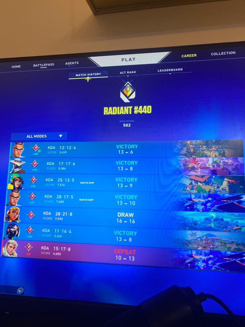 Radiant Valorant Account for sale (Negotiable), Video Gaming, Video