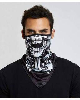 Raiders Bikers mask skull design black