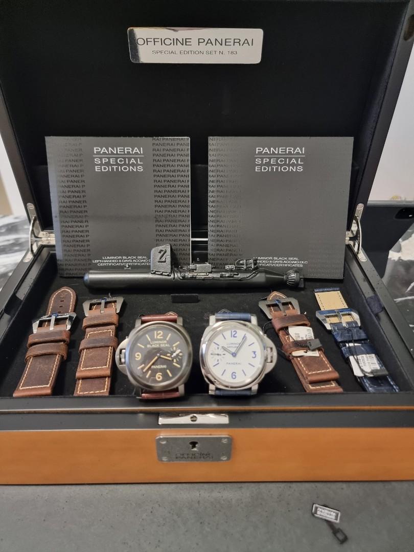 RARE Panerai PAM00786 PAM 786 PAM786 Luminor Daylight Black Seal 44MM Pre Vendome