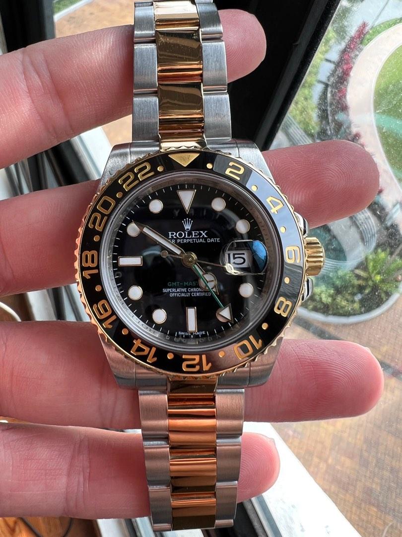 Gmt master 2024 stick dial