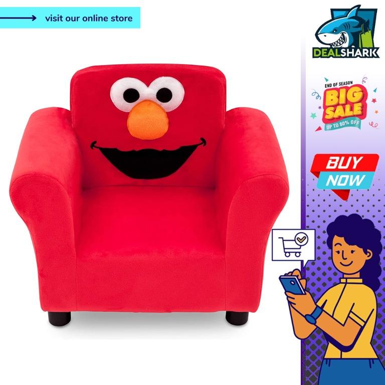 (readystock) Sesame Street Elmo Upholstered Chair, Babies & Kids, Baby