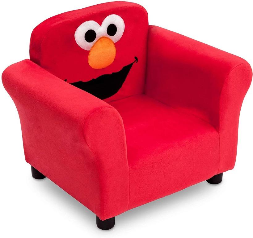 (readystock) Sesame Street Elmo Upholstered Chair, Babies & Kids, Baby