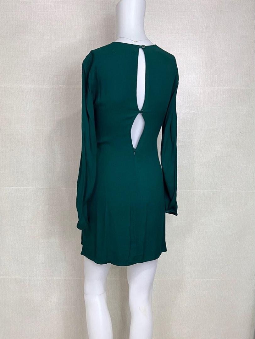 Reformation Cara Bermuda Green High Slit Mini Dress, Women's Fashion, Dresses & Sets, Dresses on Carousell Reformation Cara Bermuda Green High Slit Mini Dress, Women's Fashion, Dresses & Sets, Dresses on Carousell