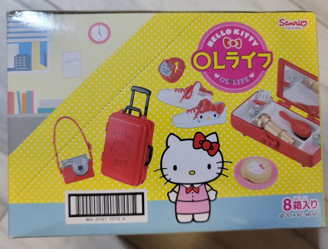 Re-Ment Miniature Sanrio Hello Kitty Office Lady OL set