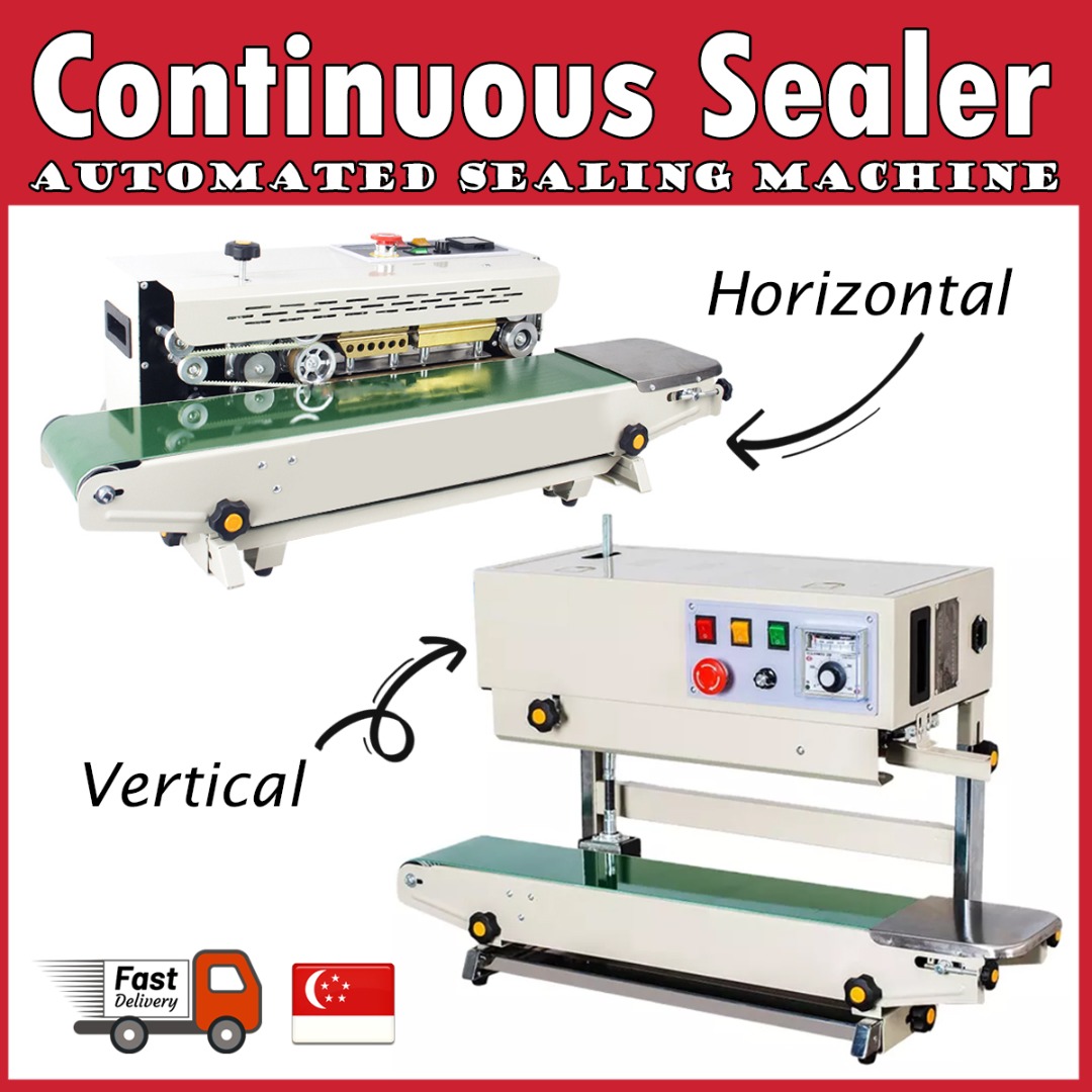 Royce Continuous Band Sealer Vertical and Horizontal Automatic Sealing