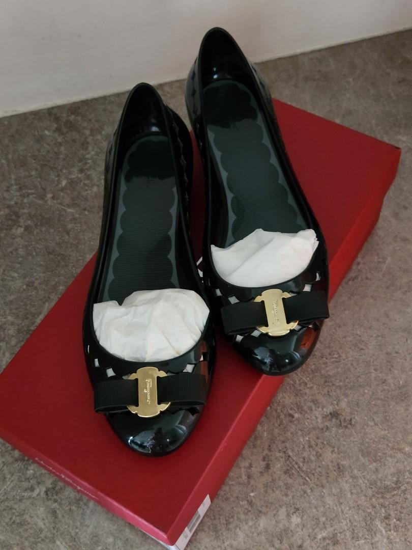 Salvatore Ferragamo Jelly Flats for Sale Luxury Sneakers Footwear on Carousell