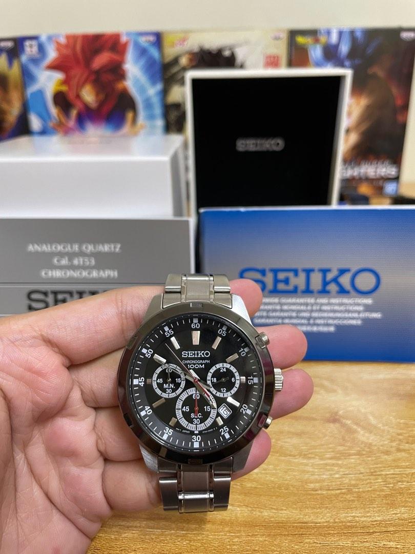 SEIKO 4T53 Chronograph, Men's Fashion, Watches & Accessories, Watches on  Carousell