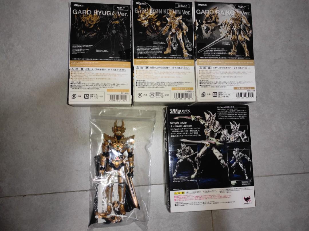 Shf 黃金騎士牙狼(非真骨雕)絕狼里奧雷吼流牙五隻（不散買）, 興趣及