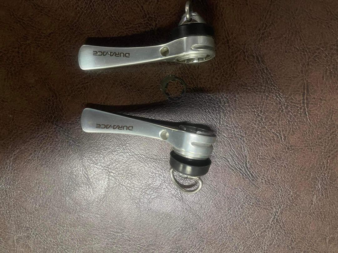 Shimano dura Ace SL 7700 9 speed down tube shifters