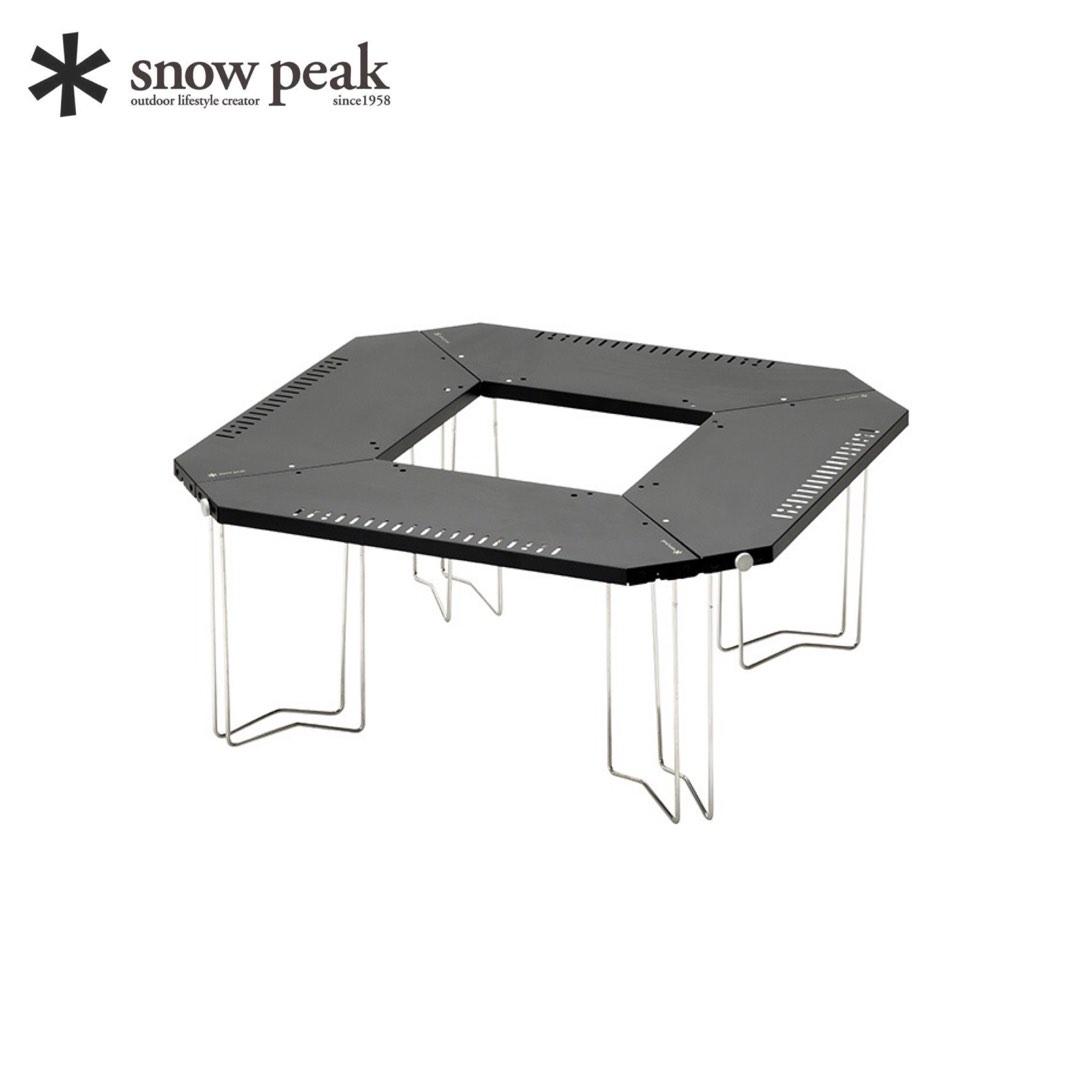 Snow Peak 雪峰祭Jikaro Table Black 黑色圍爐焚火枱FES-011, 運動產品