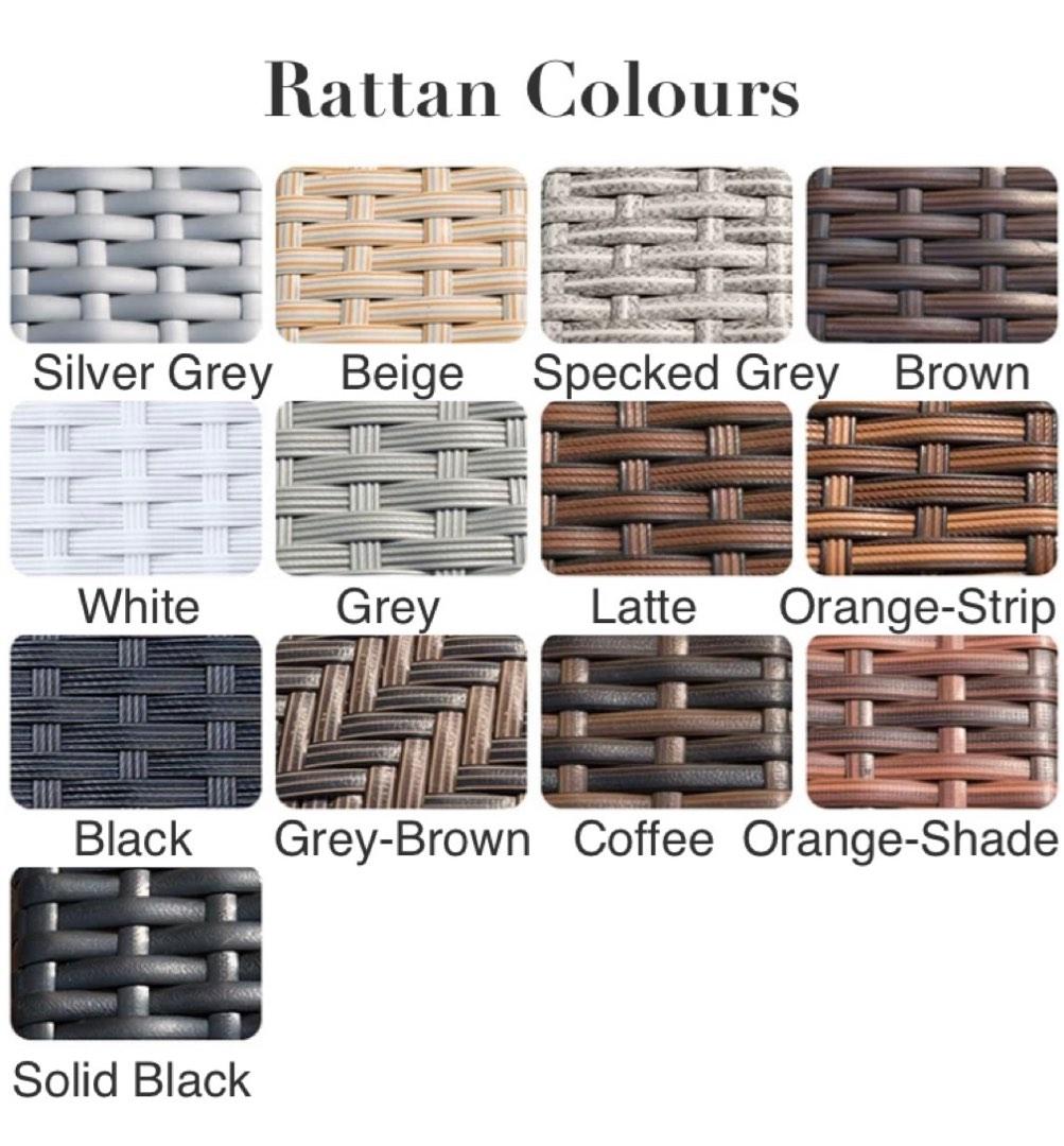 Customise Outdoor Sofa Storage Armchair Lounge Seat Footrest Coffee