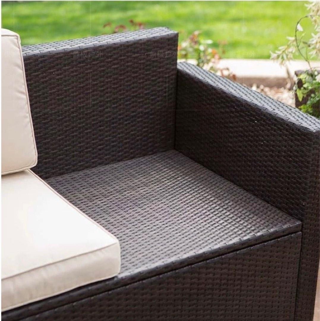 Customise Outdoor Sofa Storage Armchair Lounge Seat Footrest Coffee