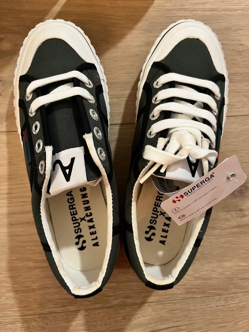 BNIB Superga X Alexa Chung 2506 Green Moss