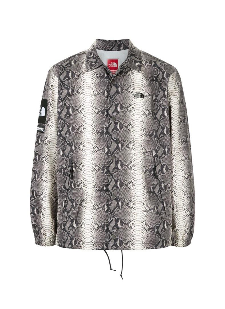 Supreme TNF The North Face Snakeskin Taped Seam Coaches Jacket XL SS18 Carousell