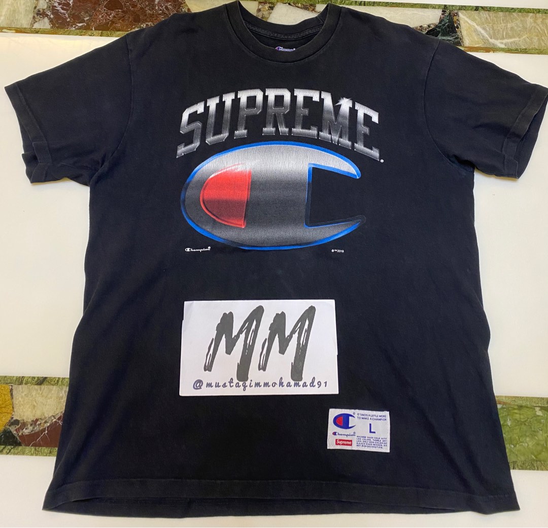Supreme x deals champion 2019