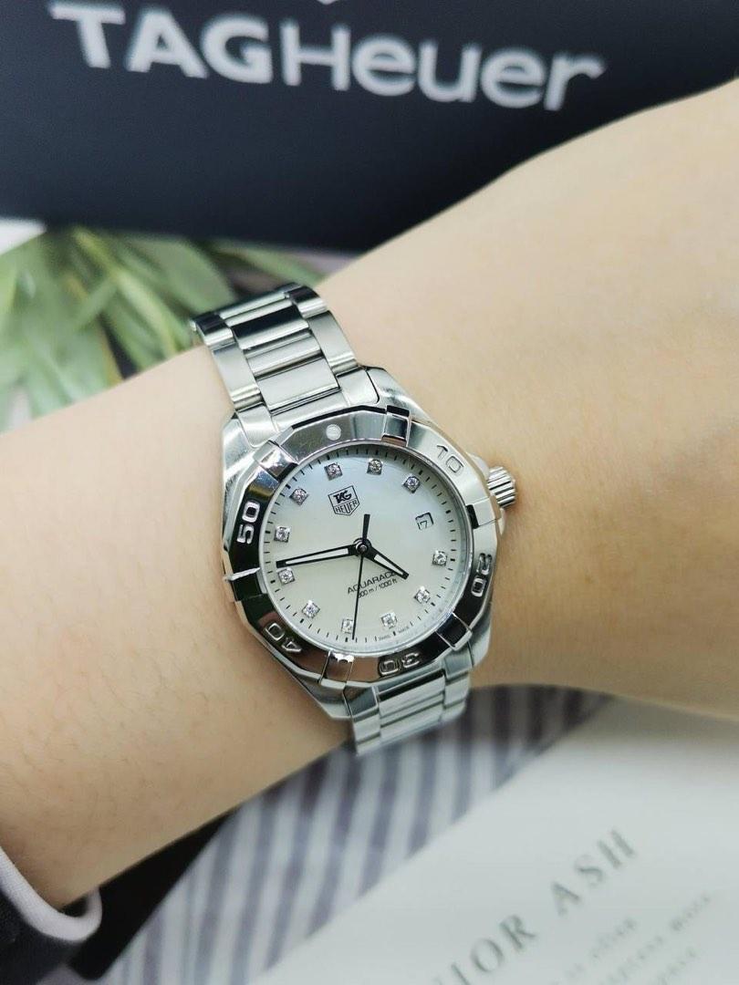 TAG HEUER AQUARACER REF WAY1413 WOMEN QUARTZ WATCH FULL SET