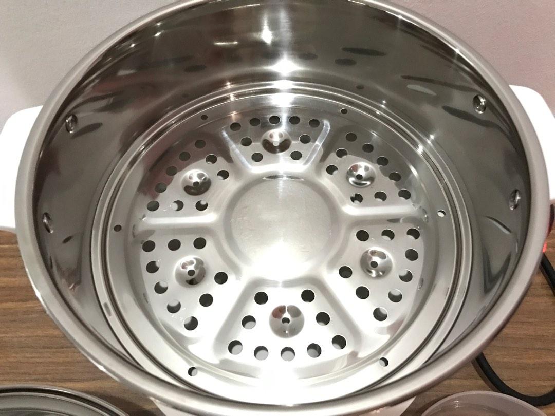 Tefal Stainless Steel Food Steamer VC1451, TV & Home Appliances