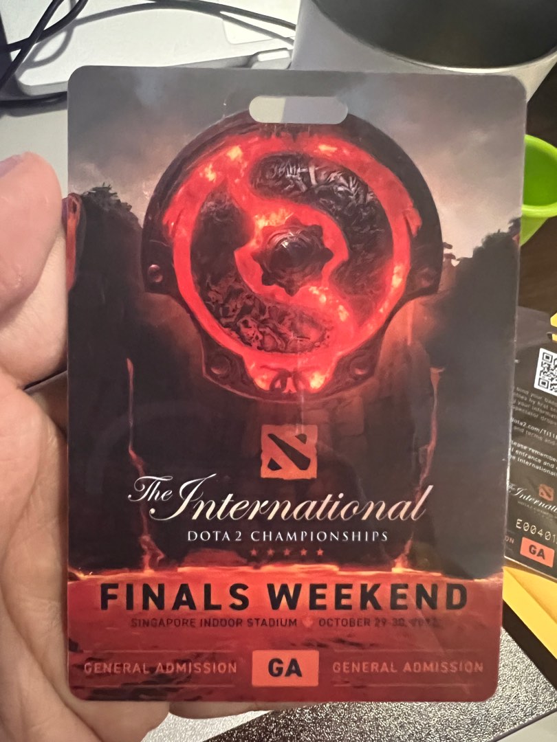 The International DOTA 2 Finals, Tickets & Vouchers, Event Tickets on