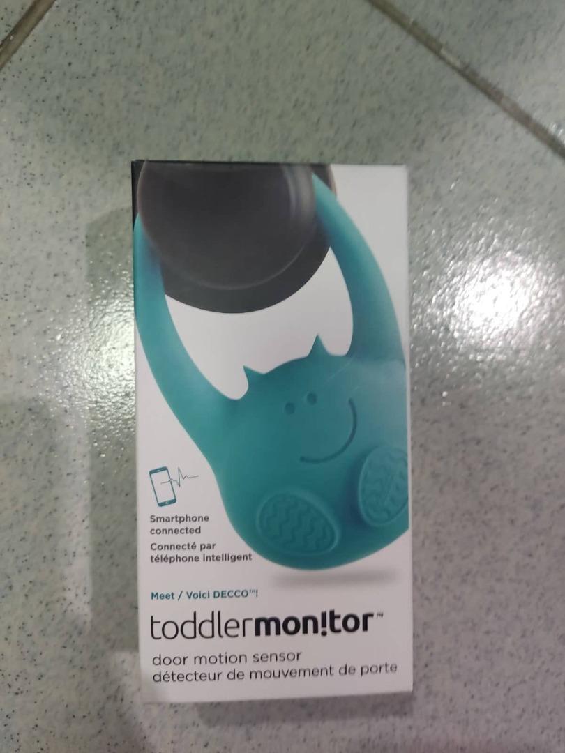 Toddlermonitor Door Hanging Motion Sensor Toddler Door Alarm, Child