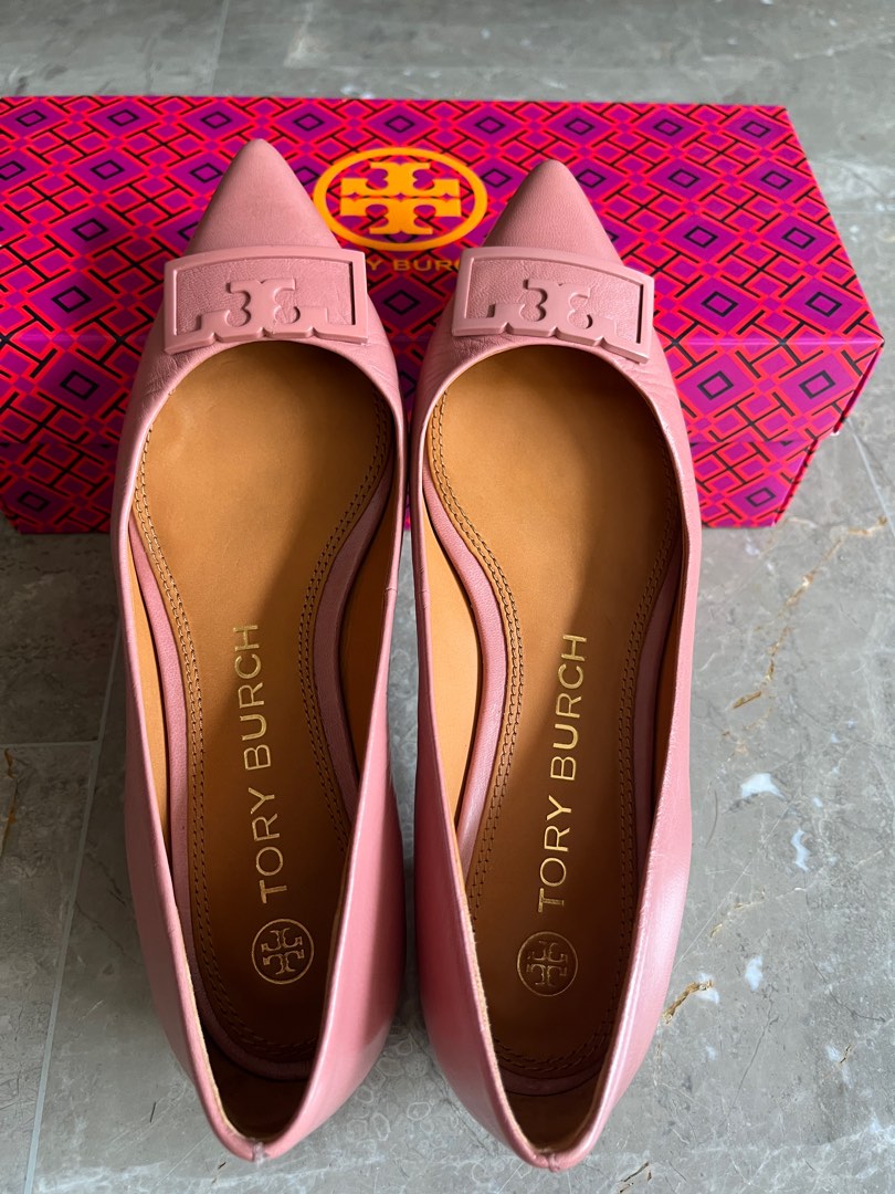 Tory Burch Womens Gigi Pointed-Toe Flats