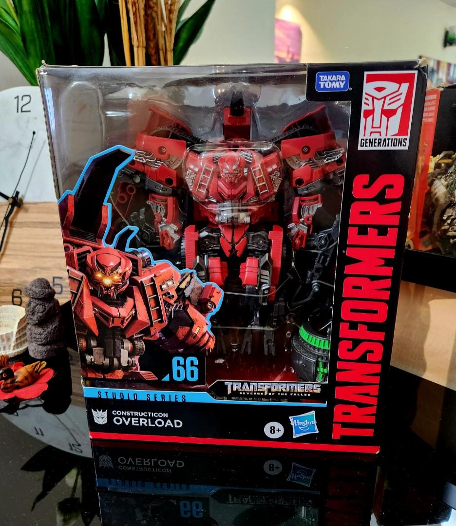 Transformers Studio Series Overload Construction, Hobbies & Toys, Toys ...