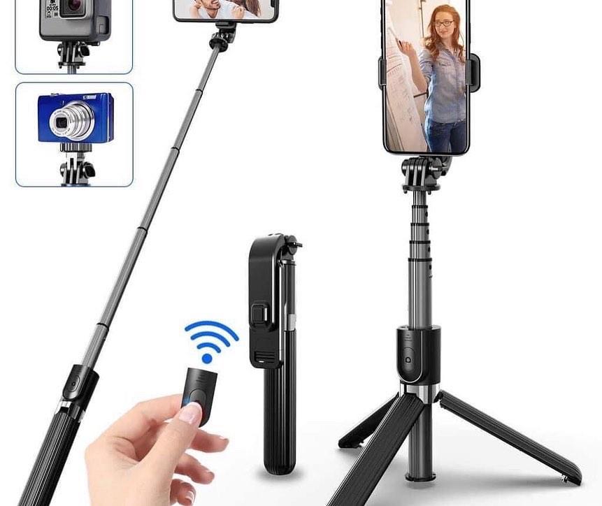 Tripod/Selfie Stick (Category: Mounts & Holders) located in Cainta. Submitted by iubelle (Listing ID 1190792630, Image 3). Description: Tripod/Selfie Stick w/LED Rechargeable: P230 #GadgetAccesories #Tripod #SelfieStick #202209260004SS SHOP NOW: 👉FB Page: https://www.facebook.com/mhaitrabelshop/ 👉Shopee: https://shp.ee/w6wi3ym 👉Lazada: https://s.lazada.com.ph/s.5dCbc 👉Tiktok: www.tiktok.com/@mhaitrabelshop 👉Instagram: mhaitrabelshop .