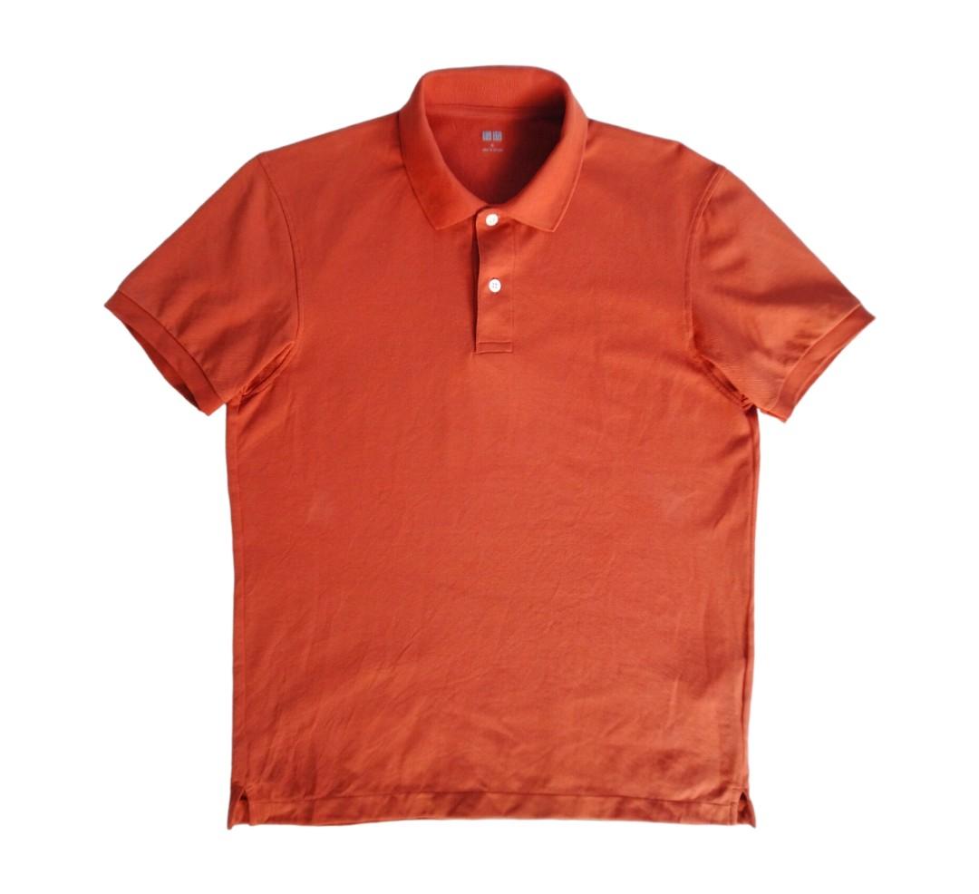 Orange sale polo tee