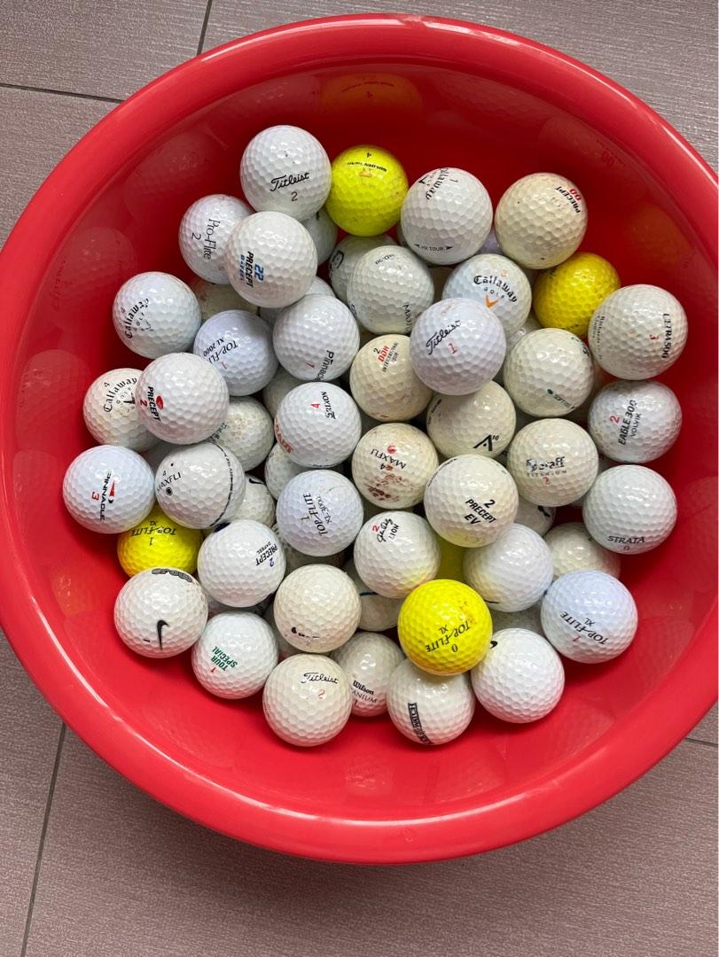 Used golf balls, Sports Equipment, Sports & Games, Golf on Carousell