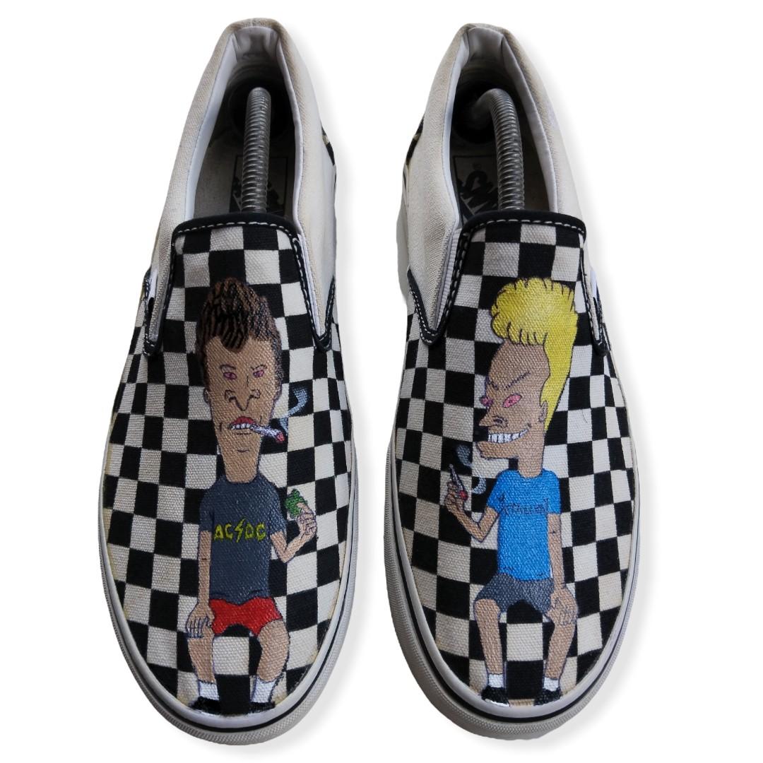 Vans slip on custom KEMASRAYA Men s Fashion Footwear Sneakers
