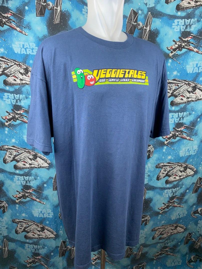 Vintage Veggietales Shirt : Veggietales Big Idea, Bob The Tomato Necktie Yellow Polyester, Adult