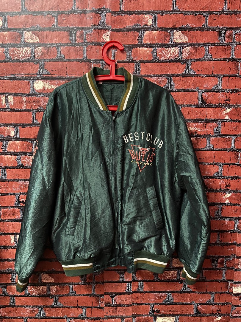 Vintage Chicago Bulls Bomber Jacket Men s Fashion Coats Jackets
