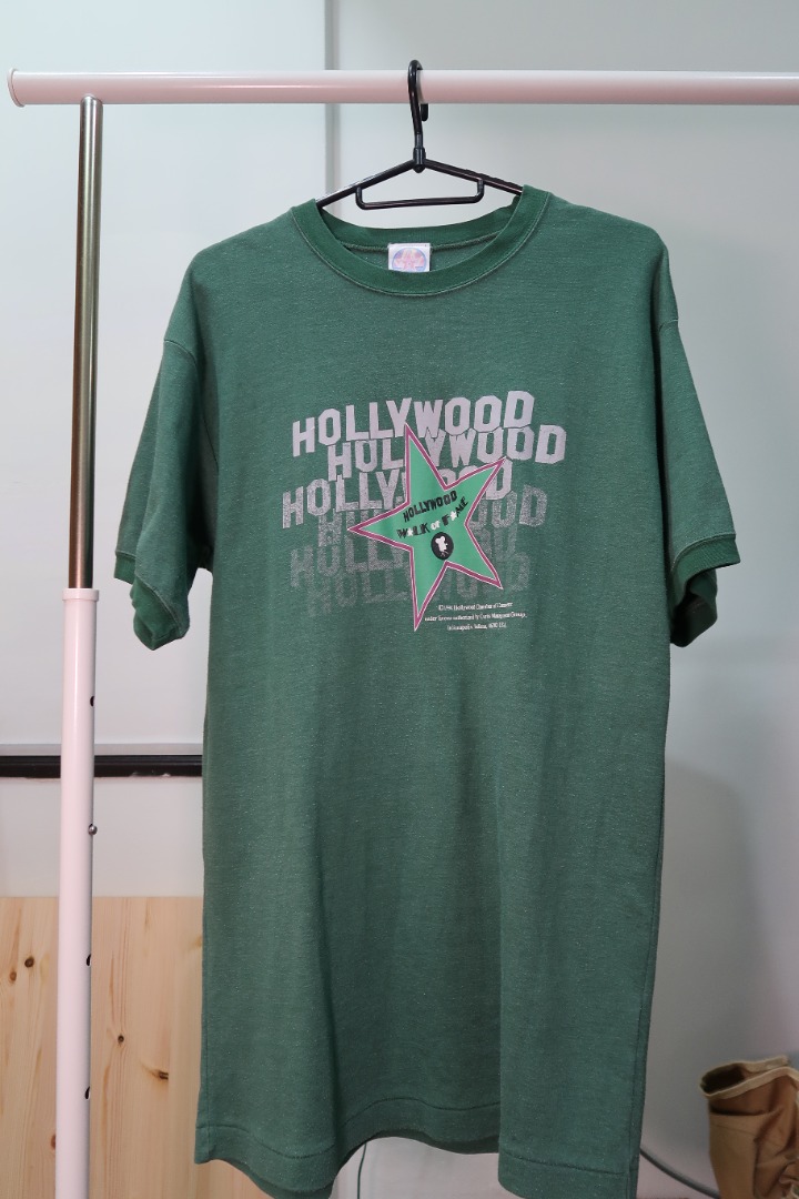 Vintage Hollywood Shirt, Men's Fashion, Tops & Sets, Tshirts & Polo ...