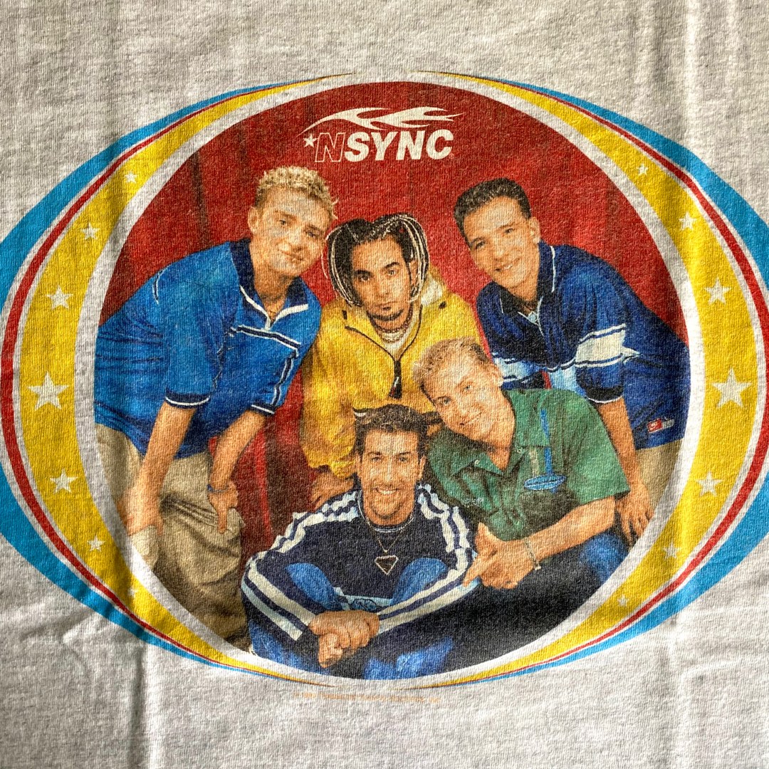 VINTAGE NSYNC, Men's Fashion, Tops & Sets, Tshirts & Polo Shirts on