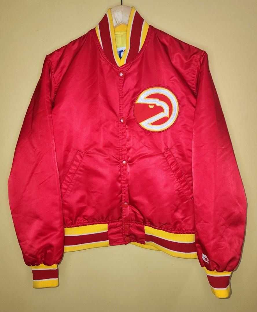 Atlanta Hawks Varsity Jacket  Vintage Atlanta Hawks Bomber Jacket