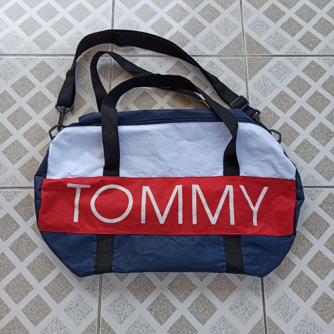 Vintage Tommy Hilfiger Duffle Bag, Men's Fashion, Bags, Sling Bags on ...