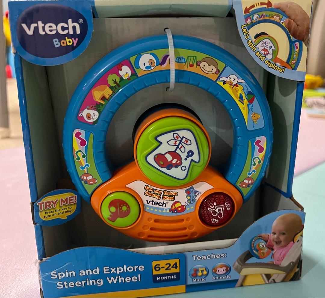 Vtech spin and explore steering wheel hot sale