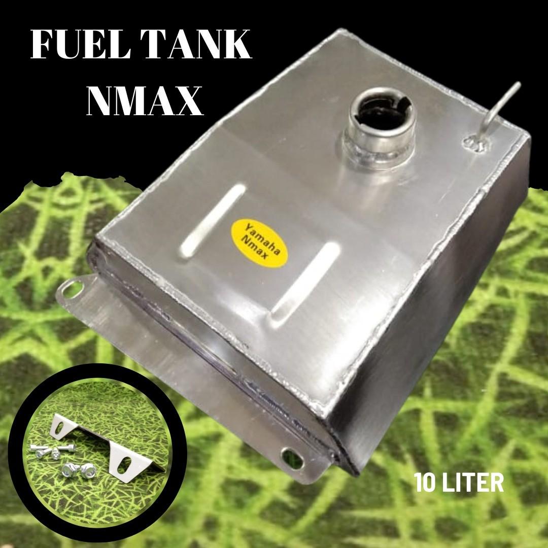 Yamaha nmax 155 v2 fuel tank 10l Stainless Steel, Motorcycles