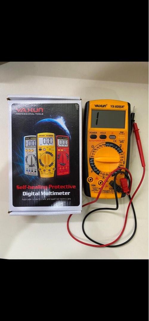 Yaxun Digital multimeter, Furniture & Home Living, Home Improvement
