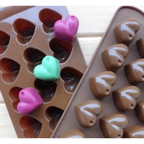 Buy Wholesale China Lfgb Approved 15-cavity Dimpled Heart Shape Chocolate  Mold, Silicone Candy Mold Candy Mould & Candy Mold at USD 0.85