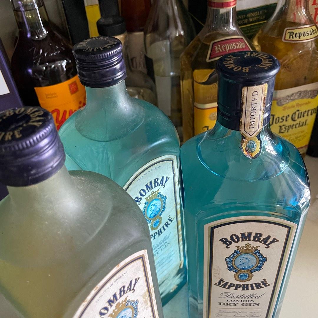 1L Bombay Sapphire Gin London Dry 47 ABV 1000ml, Food & Drinks