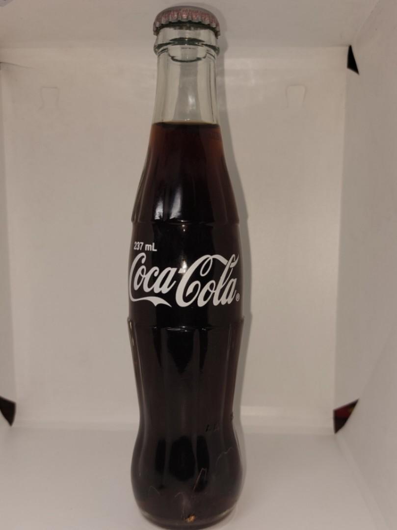 2015 Coca Cola Coke Collectible White ACL Script 237 ml 8 oz Altus Time ...