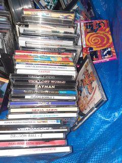 35 sega saturn games 15sgd for all