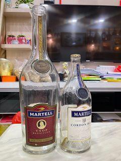 3L Martell vsop/ 1.5L Cordon bleu Empty bottle